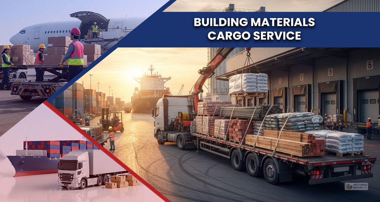 Safe and Efficient Building Materials Cargo Service UAE, Bangladesh, and China